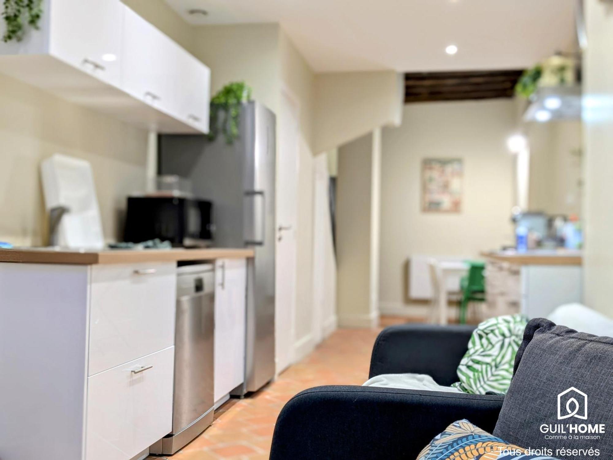 Apartamento Le Bourgogne - Privees Cosy Et Renovees Avec Douche - Centre Historique Orléans